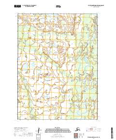 USGS Topographic Map – Taylor Mountains A-4 SW