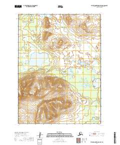 USGS Topographic Map – Taylor Mountains A-6 SW