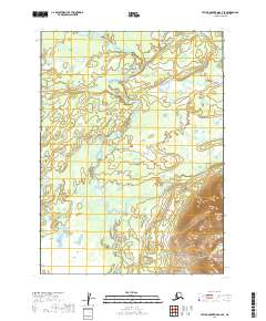USGS Topographic Map – Taylor Mountains A-7 SE