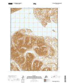 USGS Topographic Map – Taylor Mountains A-8 NW