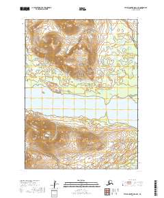 USGS Topographic Map – Taylor Mountains A-8 SE