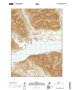 USGS Topographic Map – Taylor Mountains A-8 SW