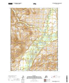 USGS Topographic Map – Taylor Mountains B-1 SW