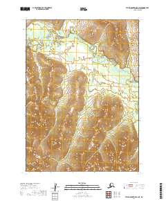 USGS Topographic Map – Taylor Mountains B-3 NE