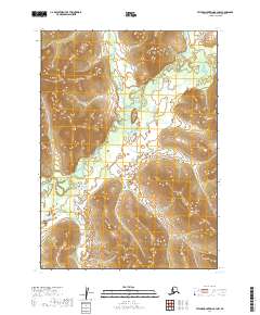 USGS Topographic Map – Taylor Mountains B-3 NW