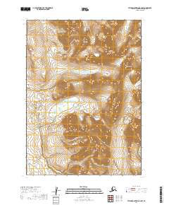 USGS Topographic Map – Taylor Mountains B-6 NW