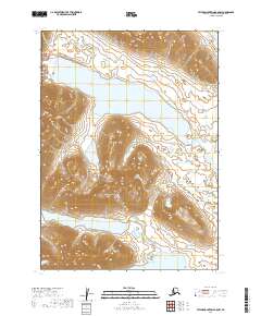 USGS Topographic Map – Taylor Mountains B-8 NW