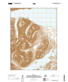 USGS Topographic Map – Taylor Mountains B-8 SW