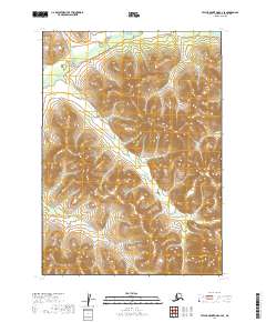 USGS Topographic Map – Taylor Mountains C-2 SE