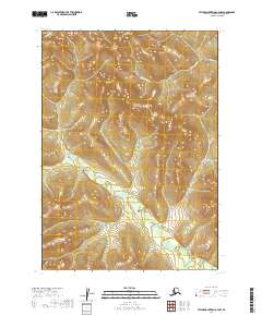 USGS Topographic Map – Taylor Mountains C-4 NW