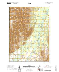 USGS Topographic Map – Taylor Mountains C-7 SE