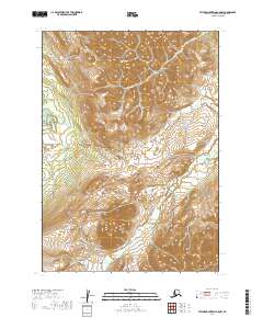 USGS Topographic Map – Taylor Mountains C-8 NW