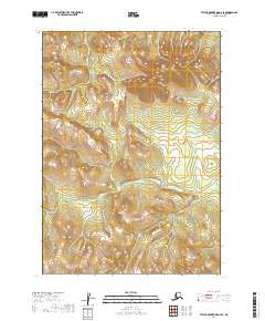 USGS Topographic Map – Taylor Mountains D-4 SE