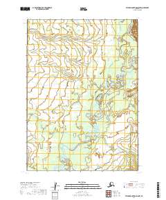 USGS Topographic Map – Taylor Mountains D-5 NW
