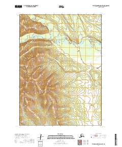 USGS Topographic Map – Taylor Mountains D-6 SW