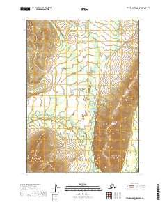 USGS Topographic Map – Taylor Mountains D-7 SW