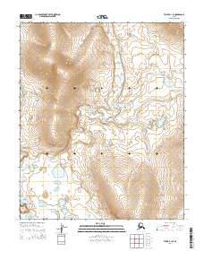 USGS Topographic Map – Teller B-1 SE