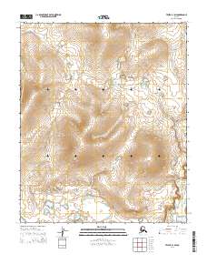 2014 Map of Teller B-1 SW, 2014 Print