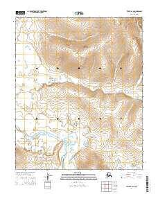 USGS Topographic Map – Teller B-2 NE