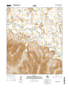 USGS Topographic Map – Teller B-2 NW