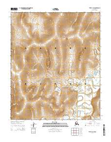 USGS Topographic Map – Teller B-2 SW