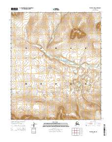 USGS Topographic Map – Teller B-3 NW