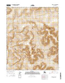 2014 Map of Teller C-3 NE, 2014 Print