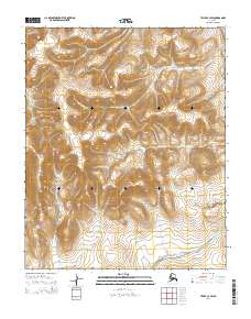 2014 Map of Teller C-3 SW, 2014 Print