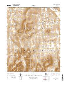 2014 Map of Teller C-4 NE, 2014 Print
