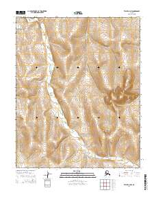 2014 Map of Teller C-4 NW, 2014 Print