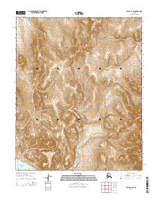 USGS Topographic Map – Teller C-6 SE