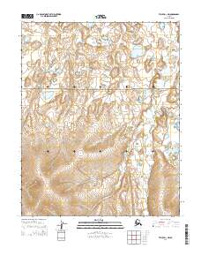 USGS Topographic Map – Teller D-1 NW