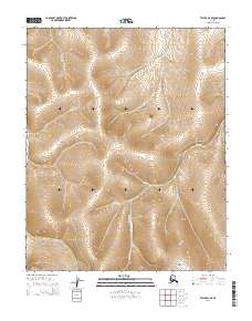 USGS Topographic Map – Teller D-1 SE