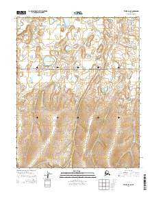 2014 Map of Teller D-2 NE, 2014 Print