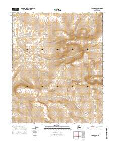 USGS Topographic Map – Teller D-2 SW