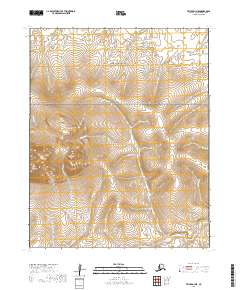 USGS Topographic Map – Teller D-3 NE