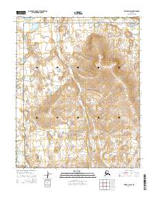 USGS Topographic Map – Teller D-4 SW