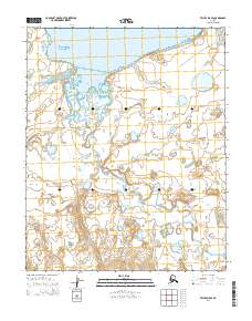USGS Topographic Map – Teller D-5 SE