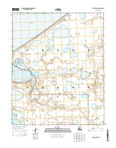 2014 Map of Teller D-5 SW, 2014 Print