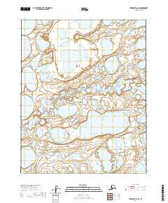USGS Topographic Map – Teshekpuk A-1 NE