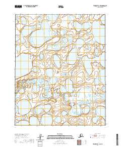 2020 Map of Teshekpuk A-1 NW, 2020 Print