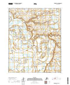 2020 Map of Teshekpuk A-3 NW, 2020 Print