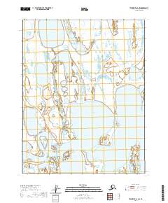 USGS Topographic Map – Teshekpuk C-2 NW