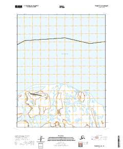 USGS Topographic Map – Teshekpuk D-1 NE