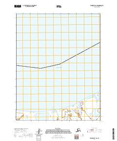 USGS Topographic Map – Teshekpuk D-1 NW