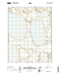 USGS Topographic Map – Teshekpuk D-1 SW