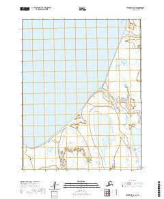 USGS Topographic Map – Teshekpuk D-2 SW