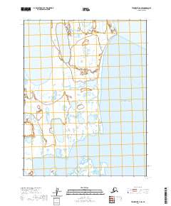 USGS Topographic Map – Teshekpuk D-3 NW