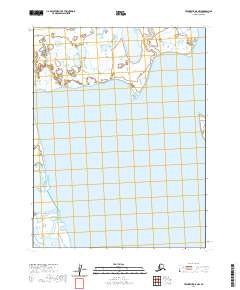 USGS Topographic Map – Teshekpuk D-5 NW