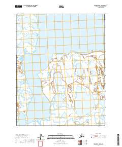 USGS Topographic Map – Teshekpuk D-5 SW